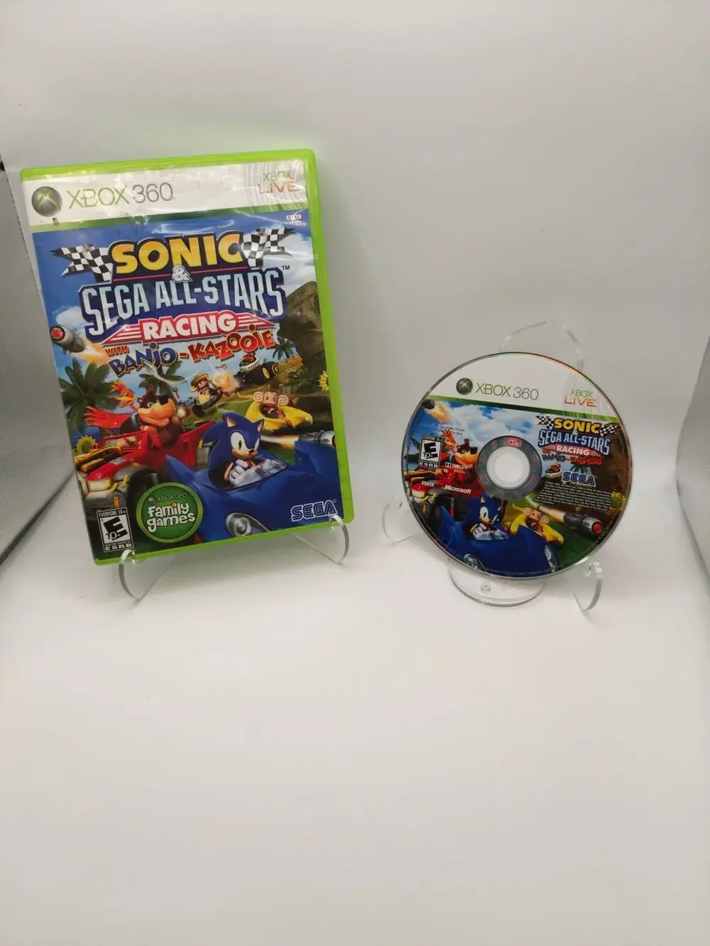 Sonic Sega All-Stars Racing Banjo-Kazooie Xbox 360